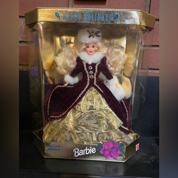 Mattel Christmas 1996 Happy Holidays Special Edition Barbie - Picture 1 of 8